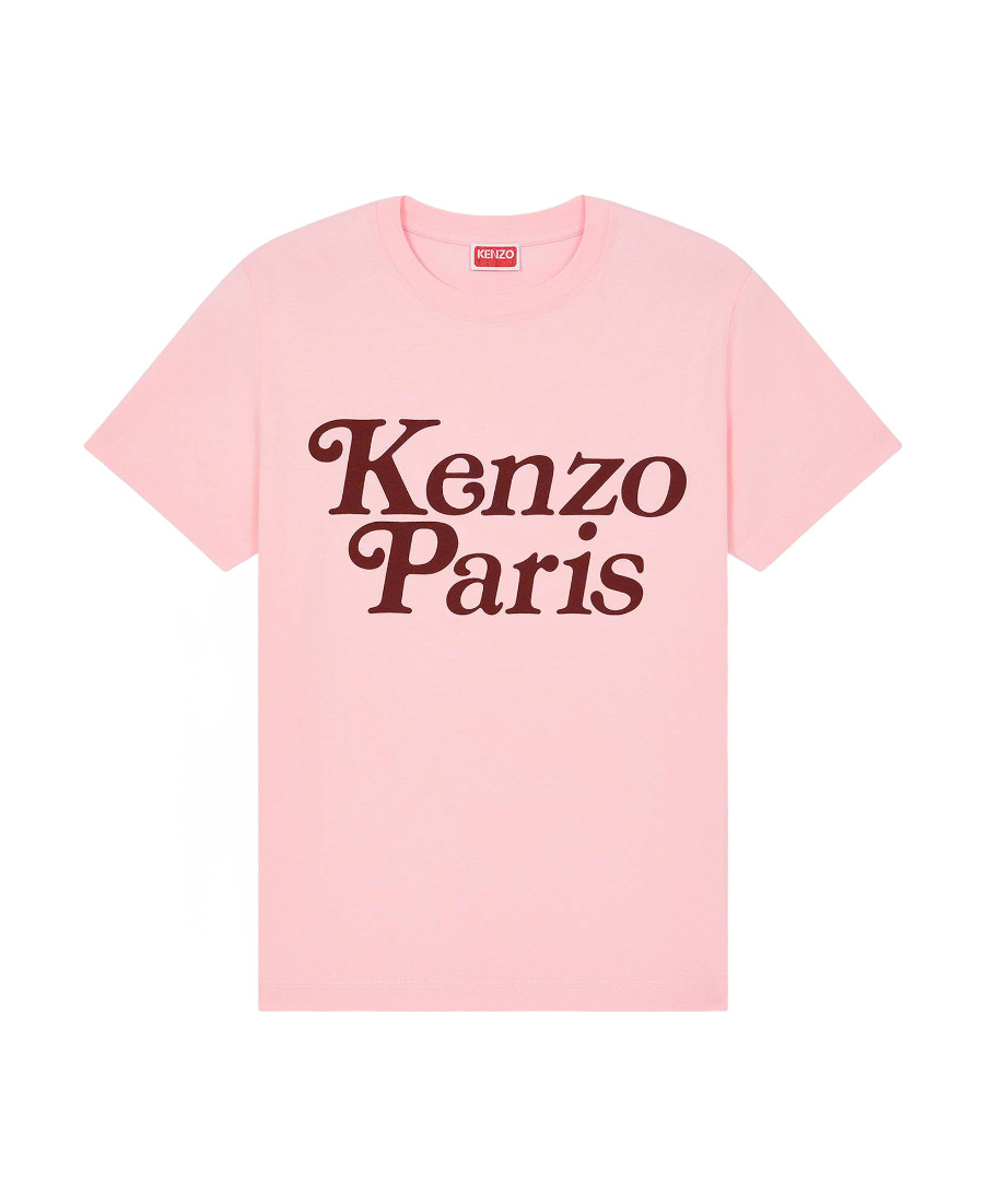 Kenzo X Verdy Logo-print T-shirt In Pink