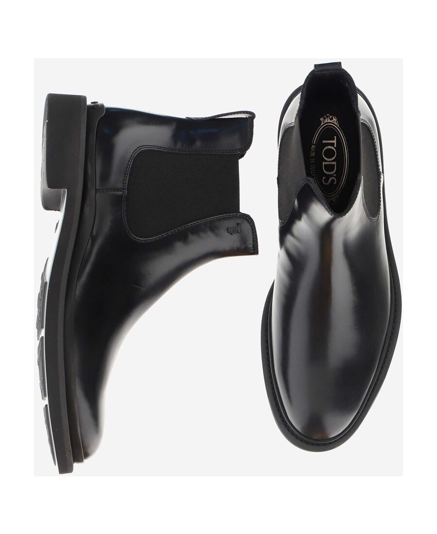 Tod's Ankle-length Chelsea Boots In Black
