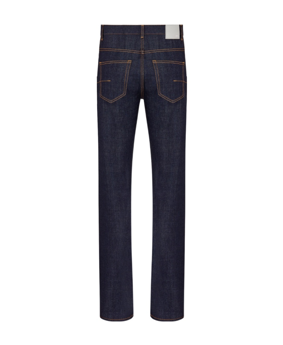 Dior Icons Five-pocket Jeans In Blue