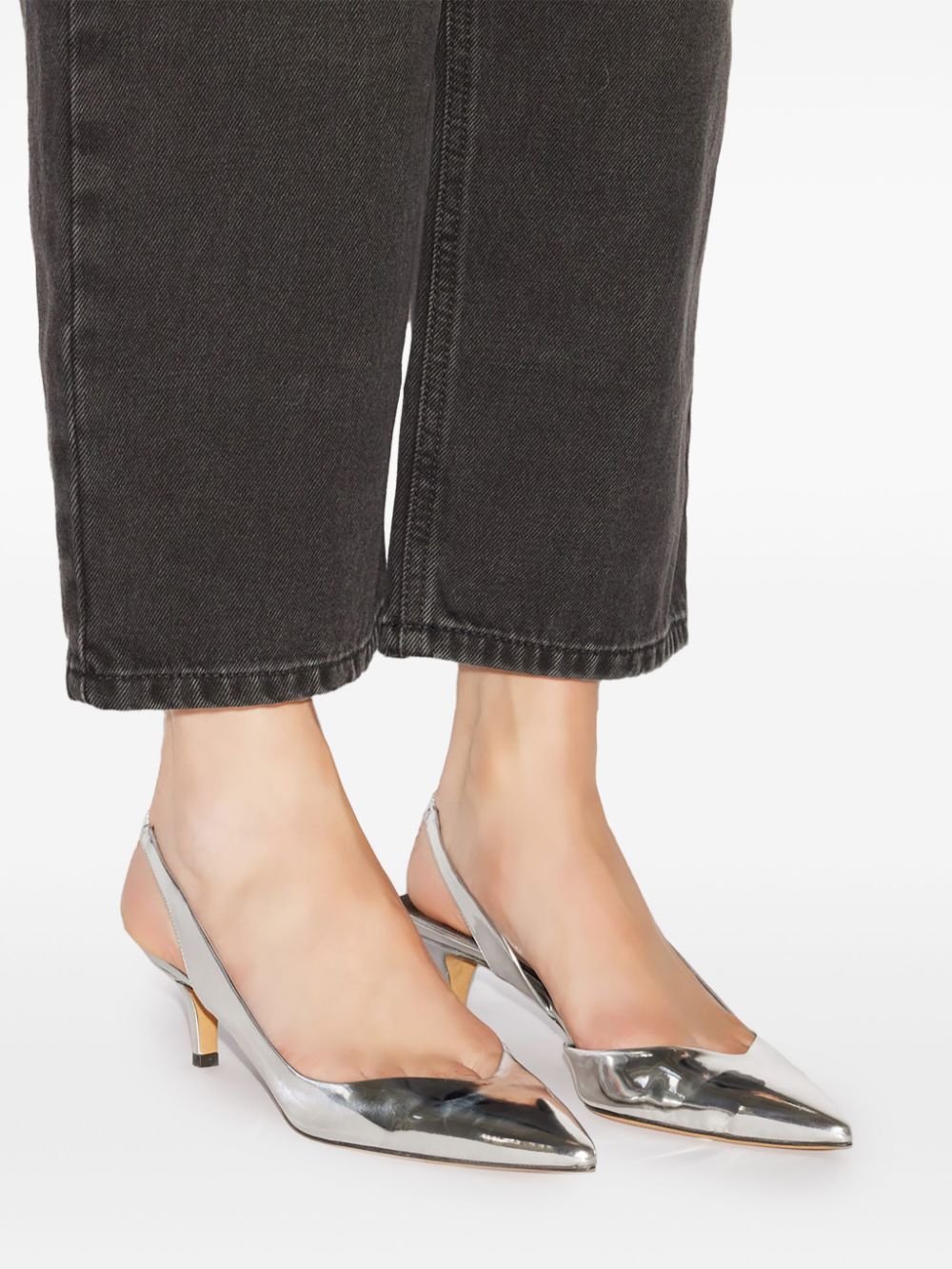 Isabel Marant Padim High-heeled Sandals In White