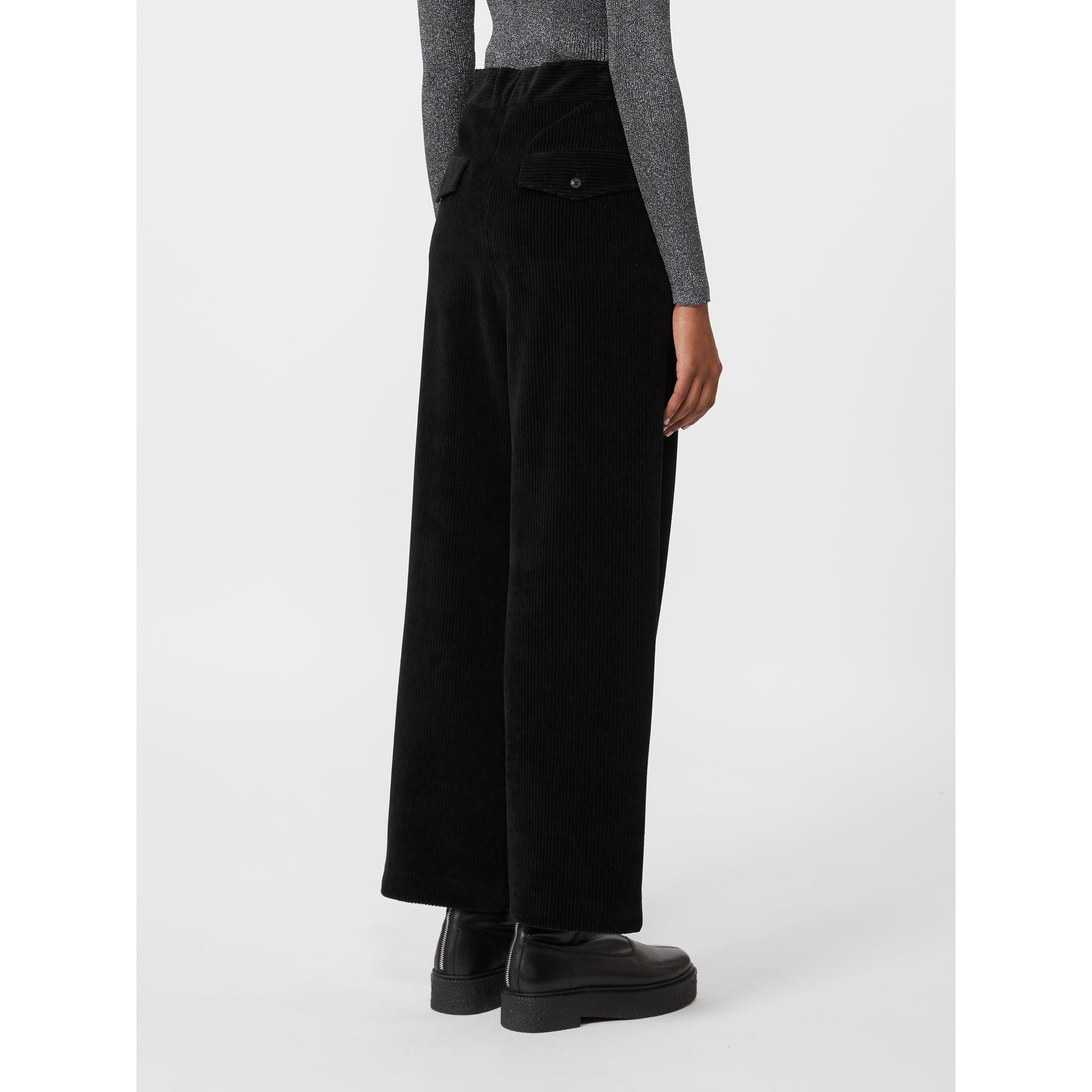 Max Mara Straight-leg Casual Pants In Black