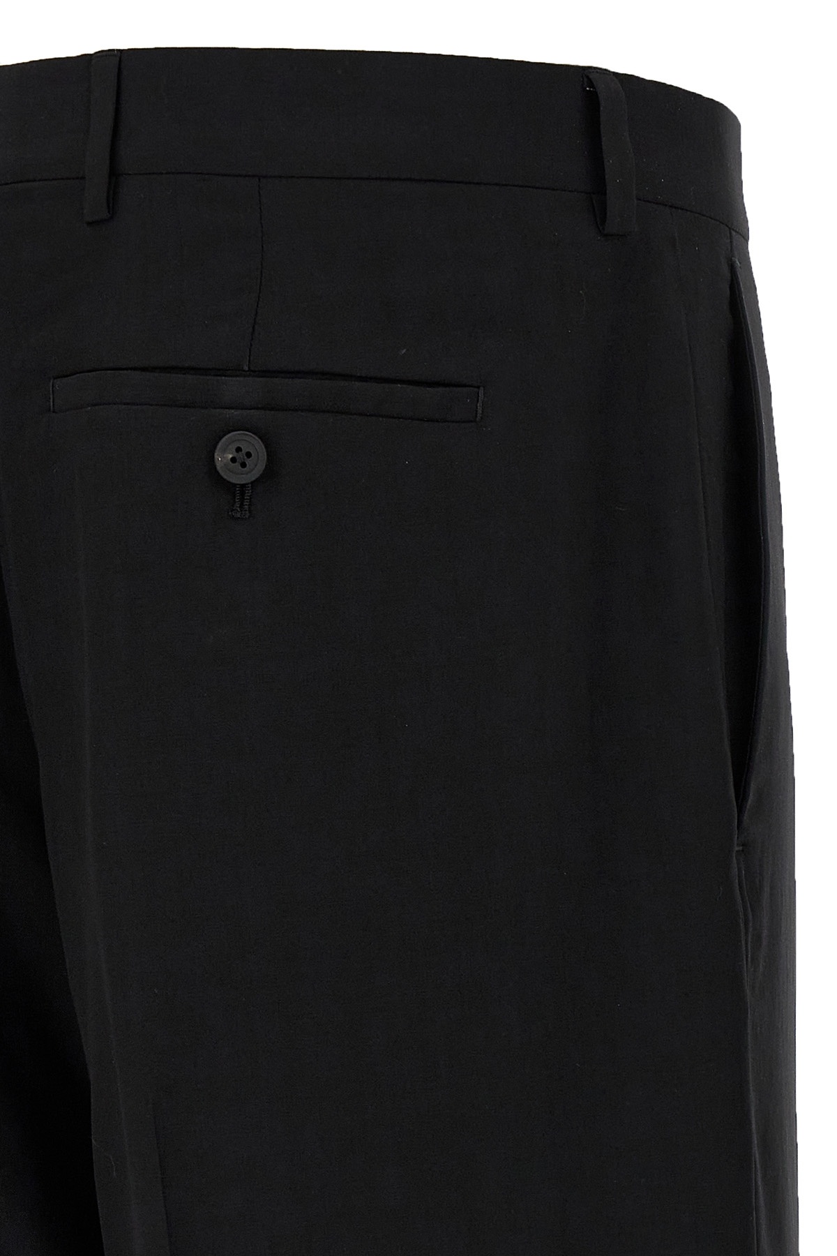 Rick Owens Black Tailored Dietrich Pants In Black