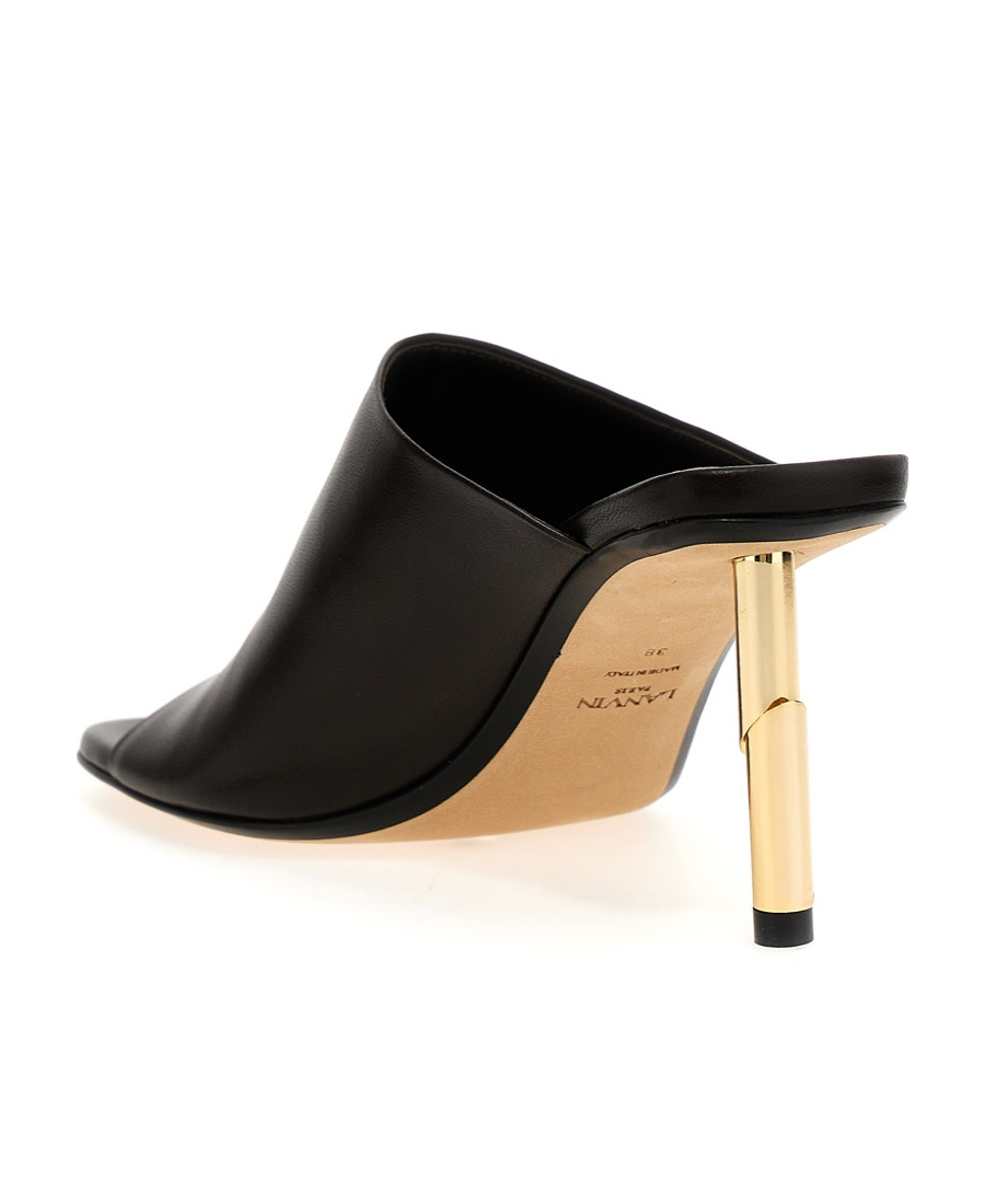 Lanvin Sequence Slip-on Mules In Black