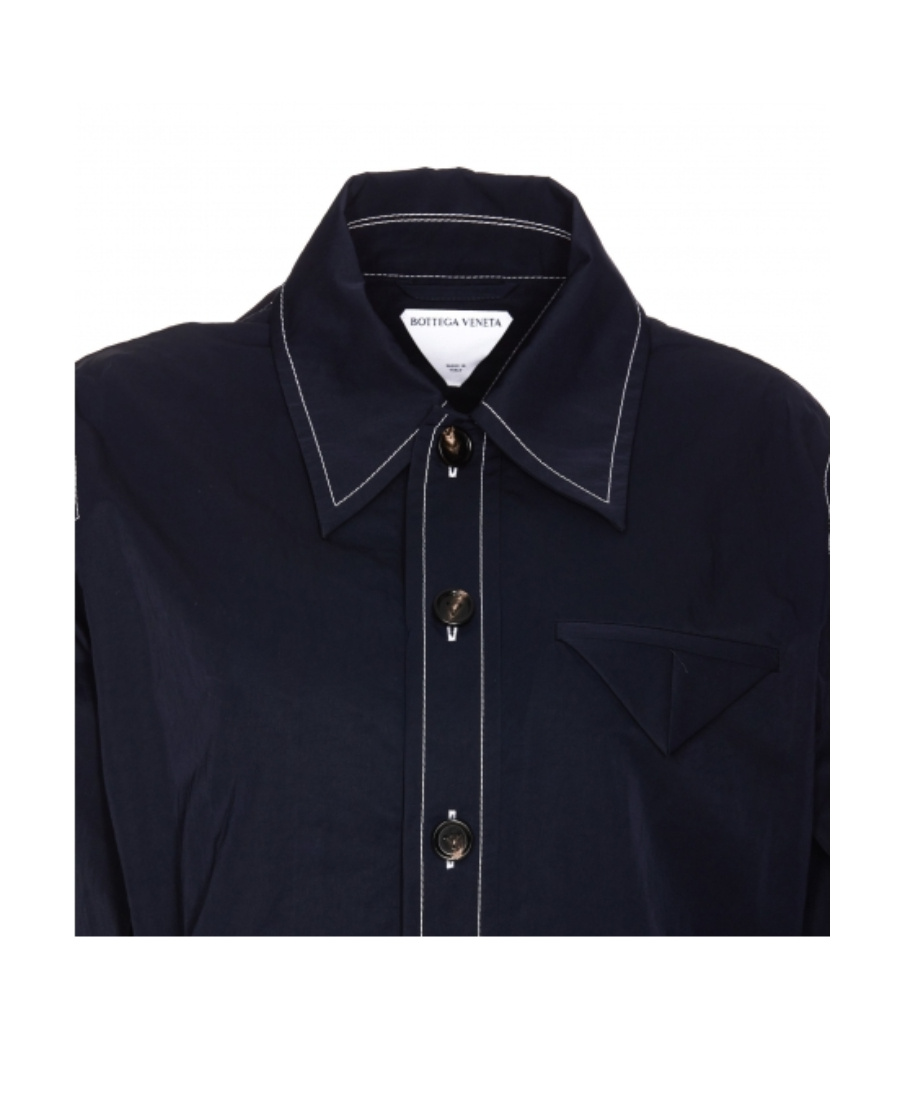 Shop Bottega Veneta Tech Nylon Jacket In Blue