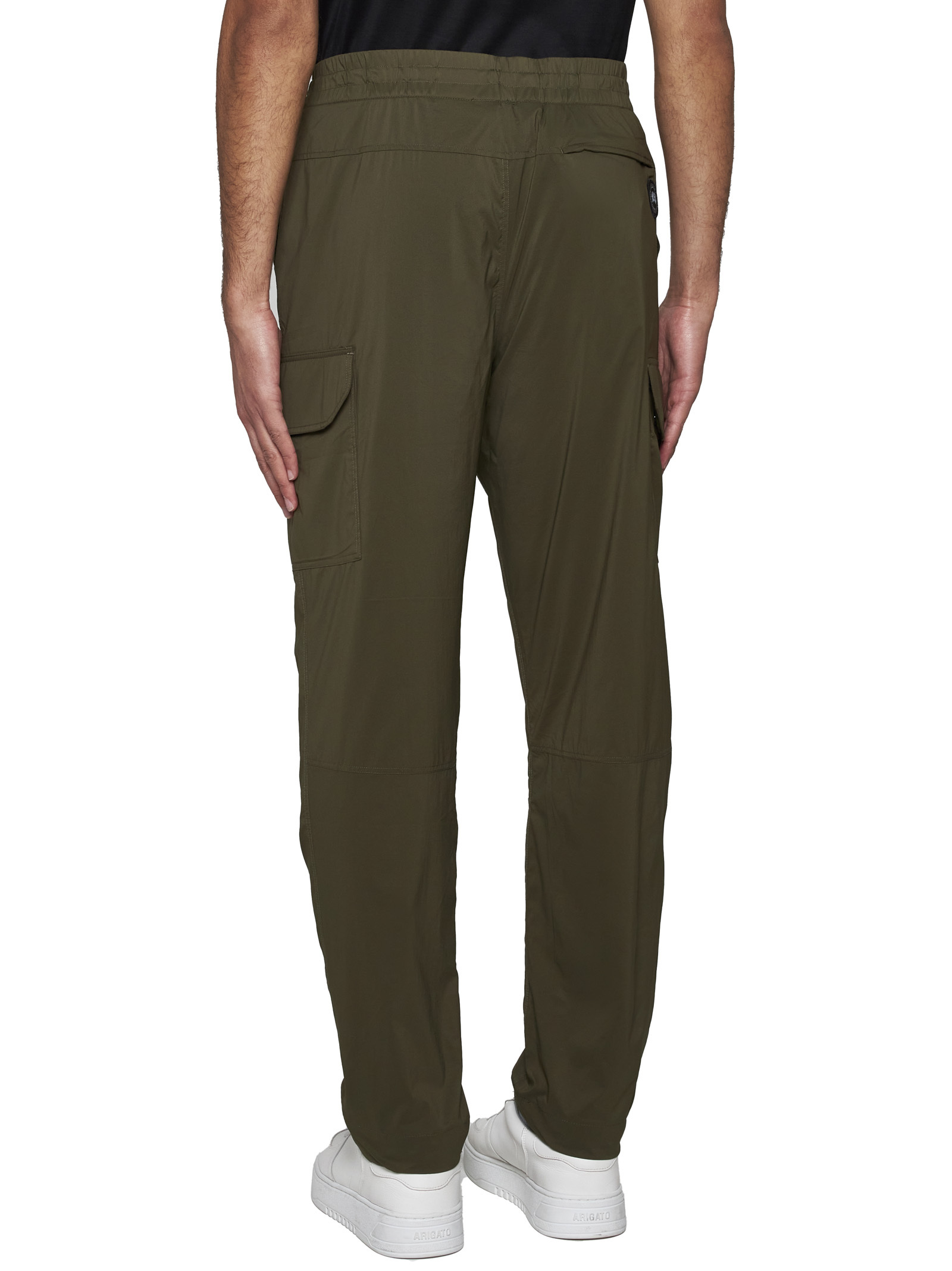 Canada Goose Killarney Straight-leg Cargo Trousers In Green