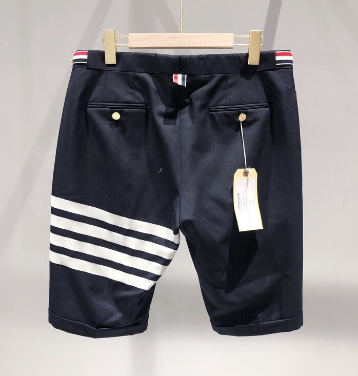 Thom Browne 4-bar Plain Weave Suiting Shorts In Black