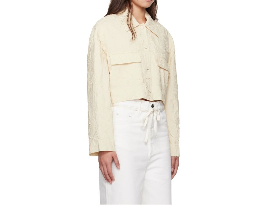 Nanushka Coreen Jacket In White