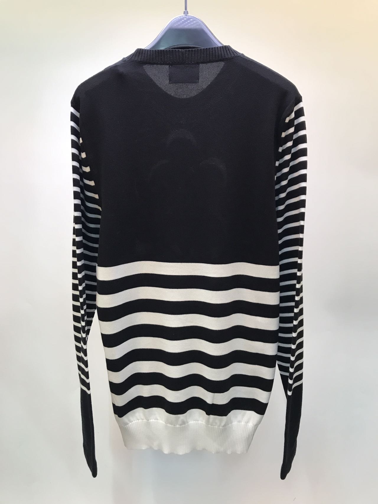 Iceberg Long-sleeved Sweater In Black