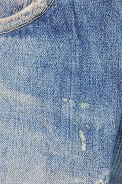Our Legacy Third Cut Distressed-print Jeans In Gray