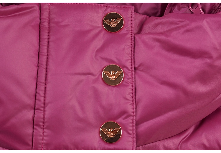 EA7 LOGO DETAILS DOWN JACKET