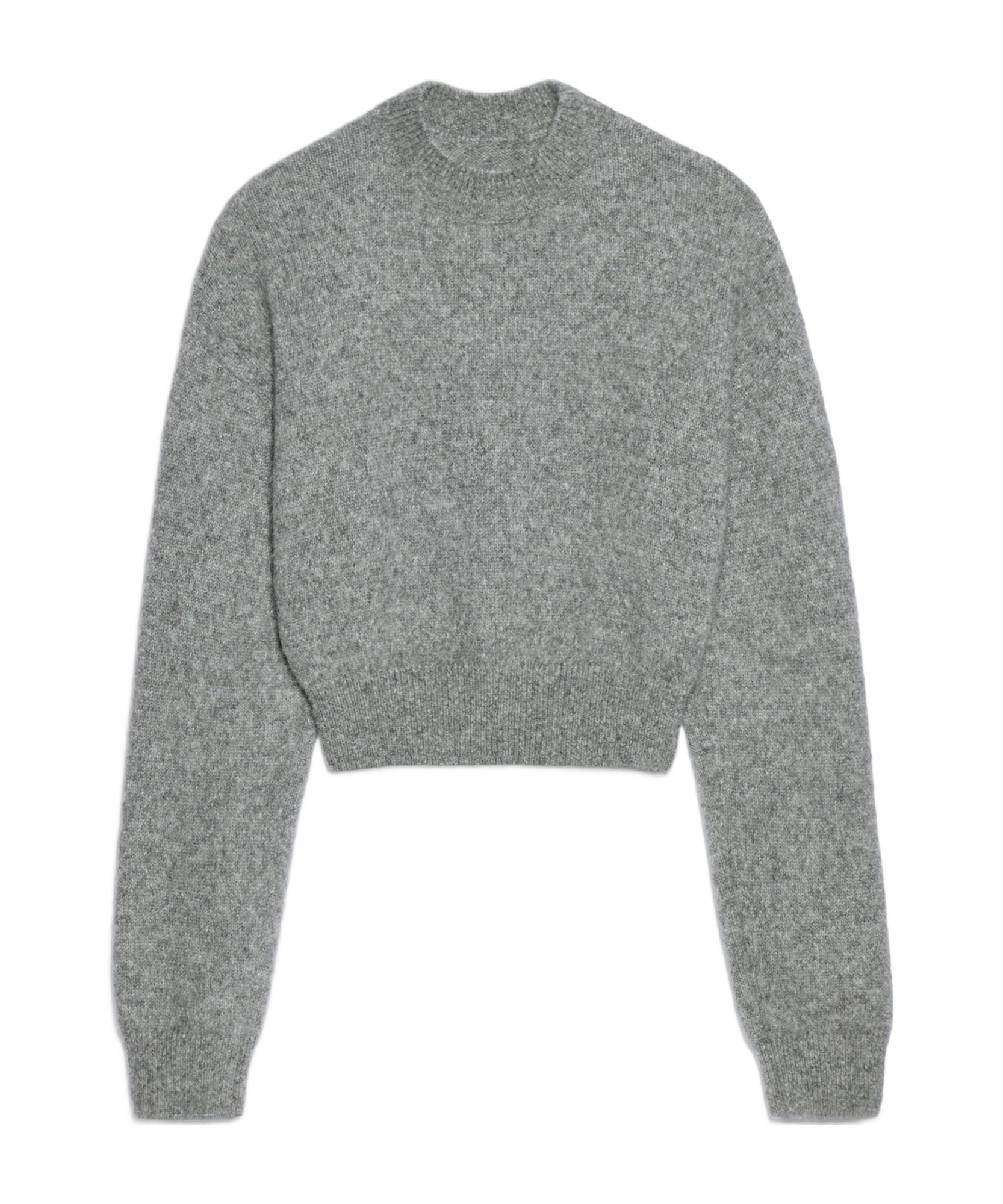 Jacquemus Logo Intarsia Knit Jumper In Gray