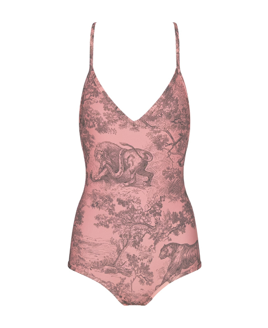 DIOR DIORIVIERA ONE-PIECE SWIMSUIT