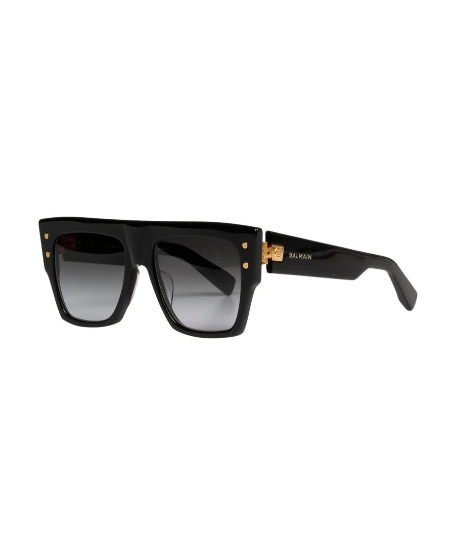 Balmain X Akoni Gradient Tinted Sunglasses In Black