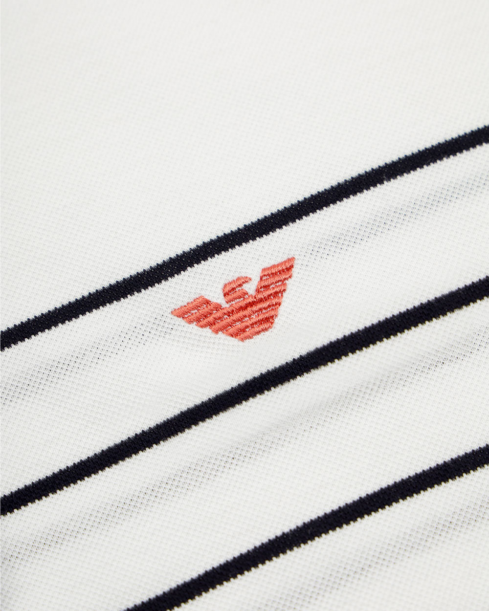 EMPORIO ARMANI LOGO EMBROIDERED POLO SHIRT