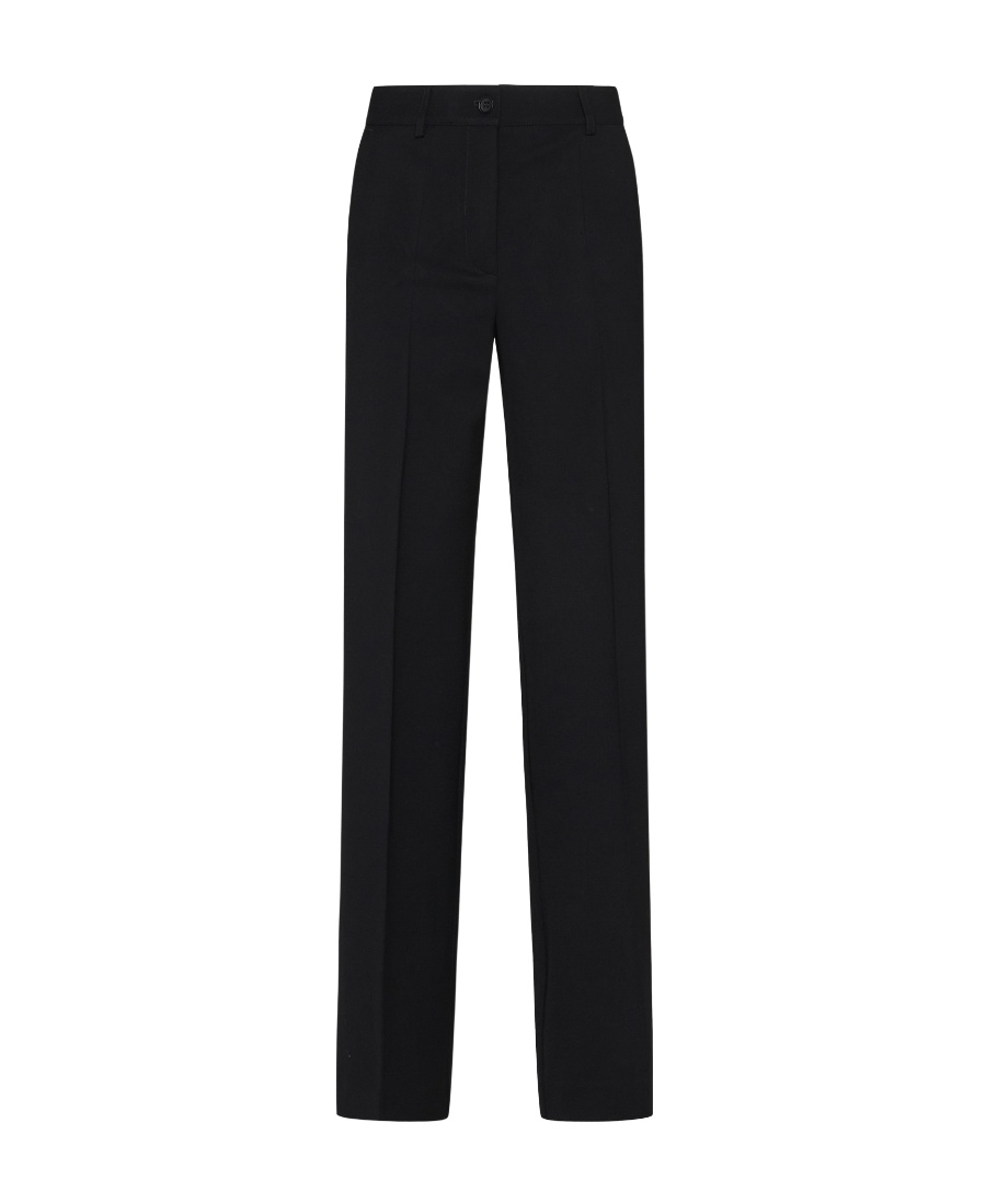 Shop P.a.r.o.s.h High-waist Palazzo Trousers In Black