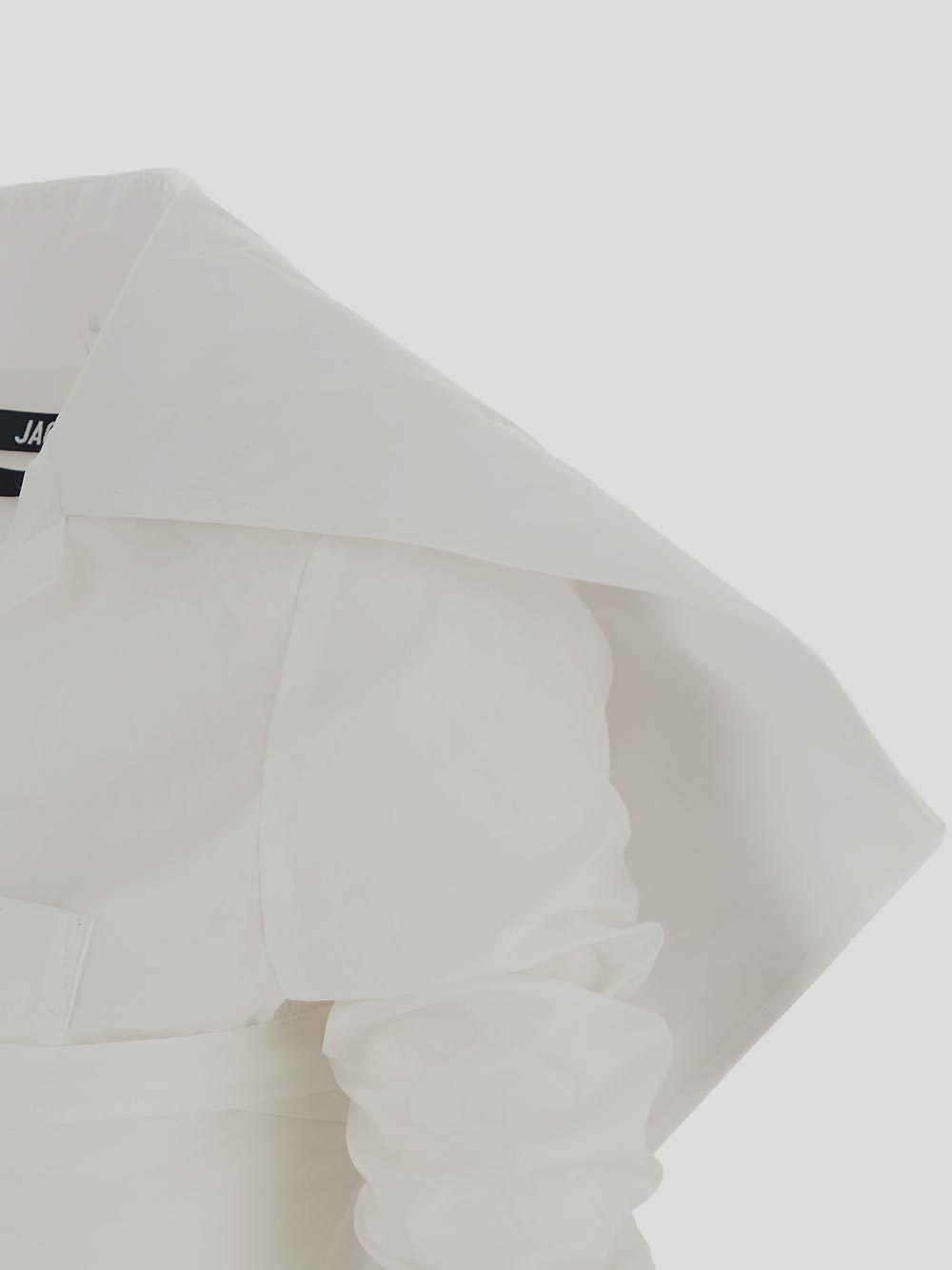 Jacquemus La Chemise Meio Top In White