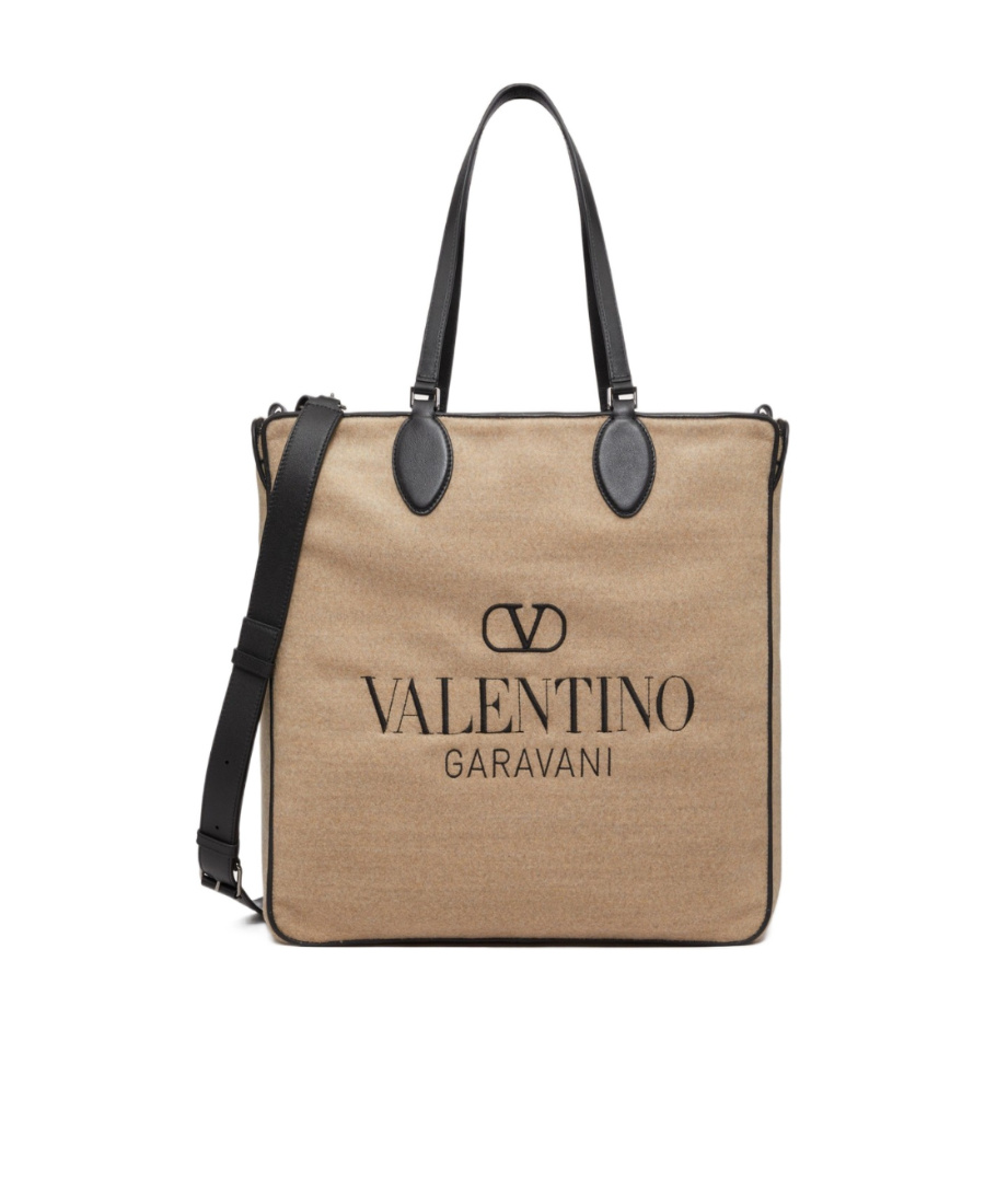 Valentino Garavani Toile Iconographe Reversible Tote Bag Men In Nude