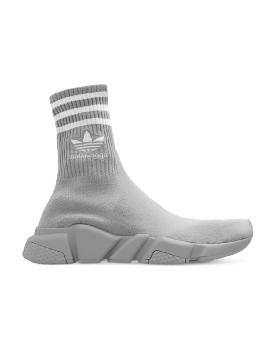 Balenciaga Speed Lt Adidas Sneakers In Gray