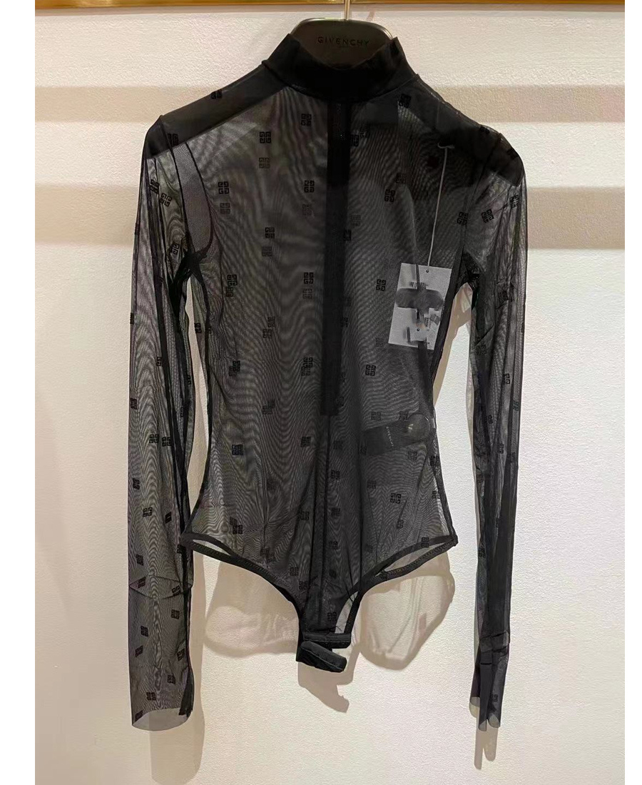 Shop Givenchy Transparent 4g Body In Black