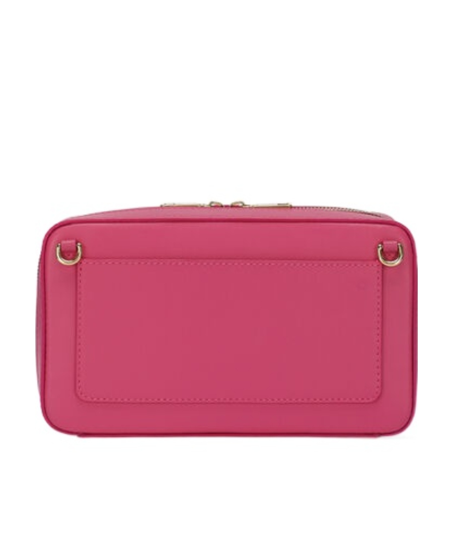 Dolce & Gabbana Embossed-logo Cross-body Bag In Red