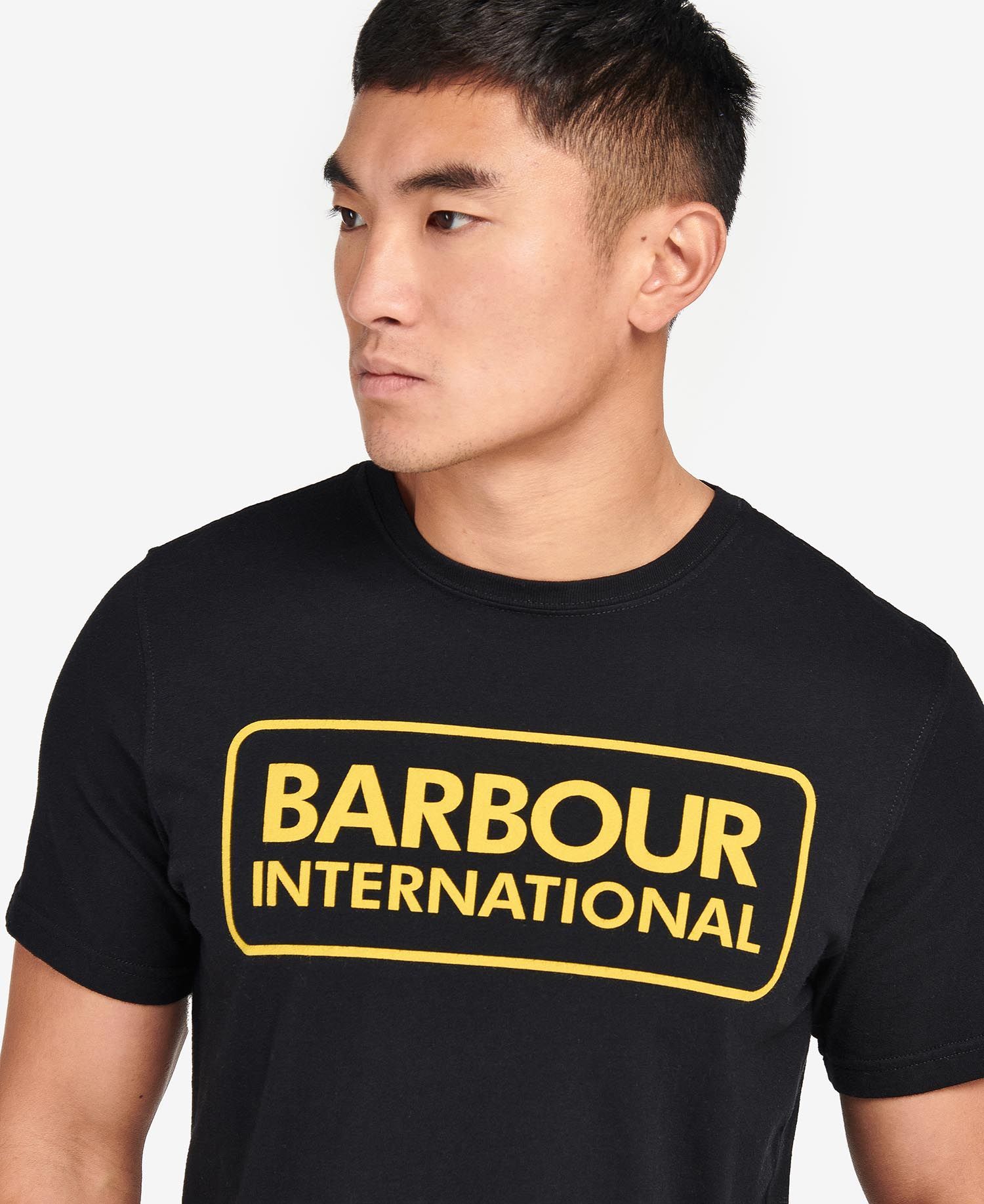 BARBOUR LOGO-PRINT COTTON T-SHIRT