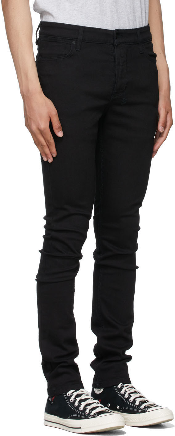 KSUBI LOGO-PATCH SKINNY JEANS