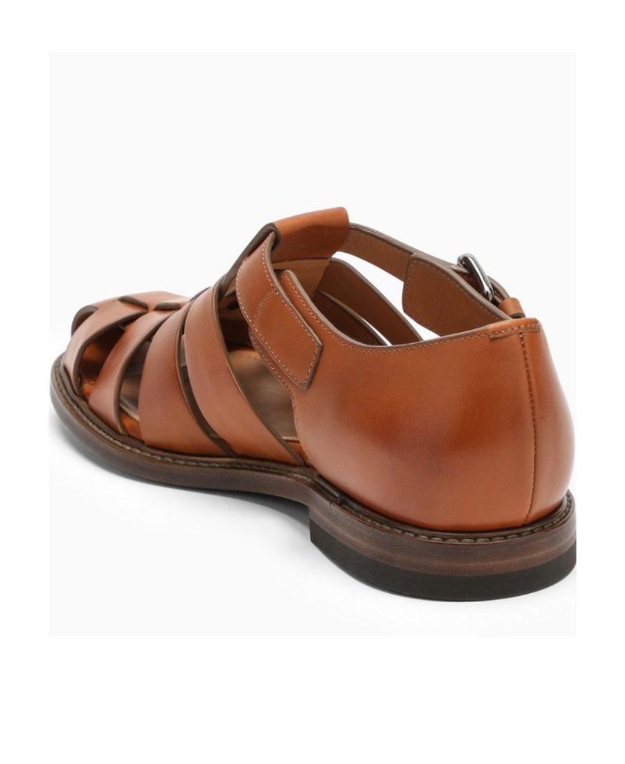Church's Buckle-fastening Strap-detail Sandals In Brown
