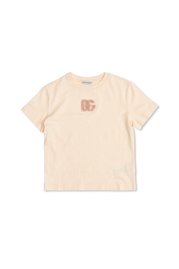 Dolce & Gabbana Short-sleeved T-shirt In Neutral