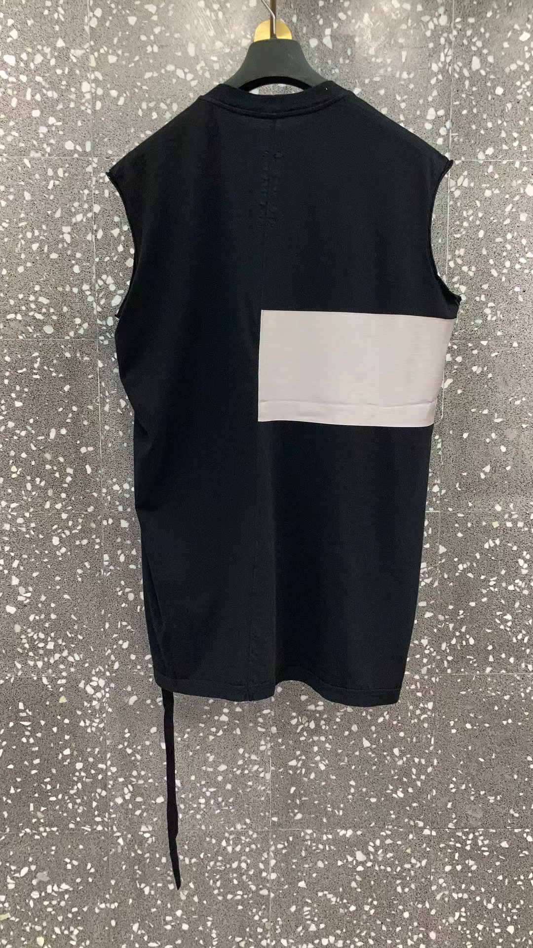 Rick Owens Drkshdw Tarp Logo-print Organic Cotton Top In Black