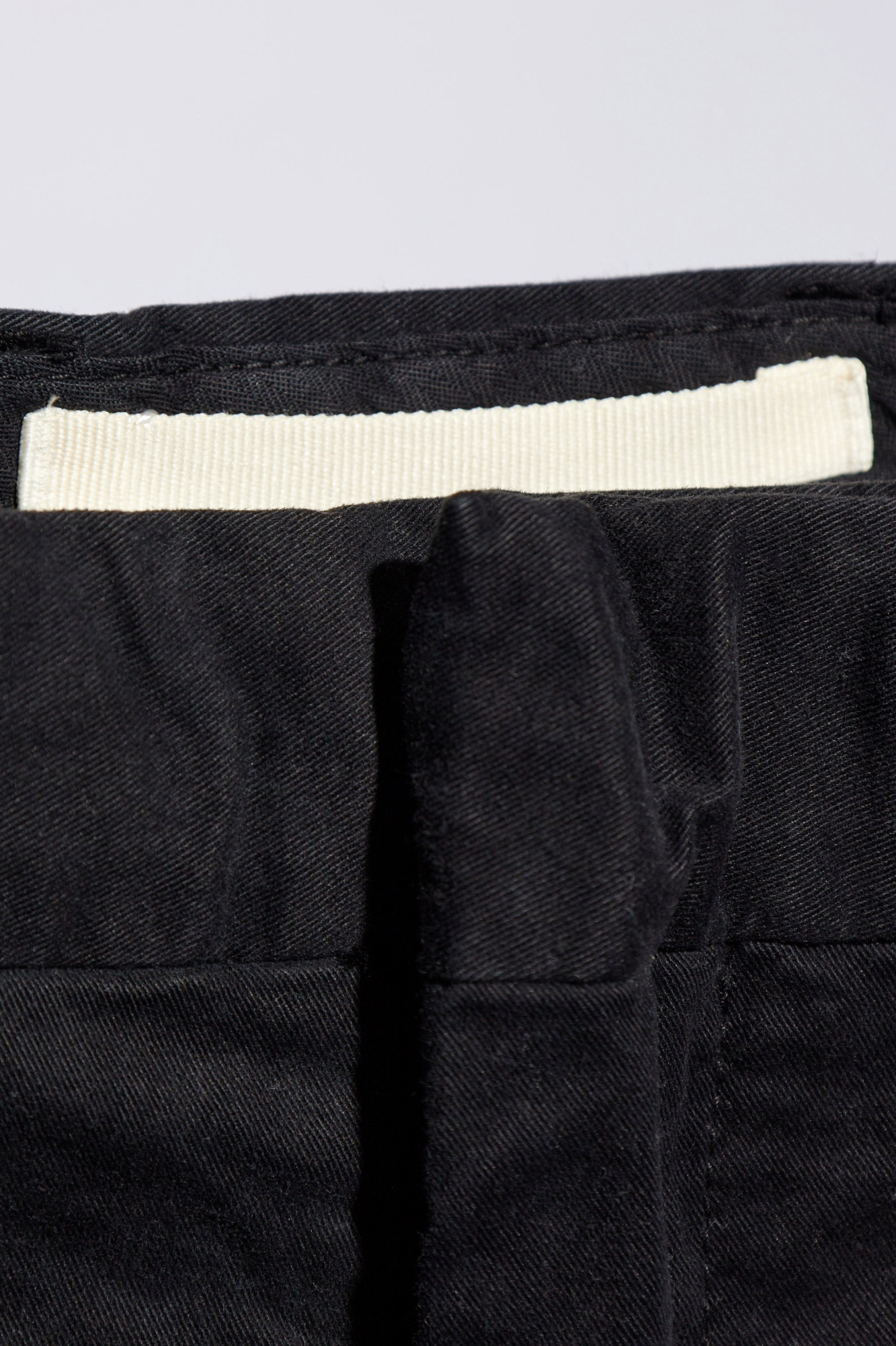 Norse Projects Aros Cotton Tapered Trousers In Black