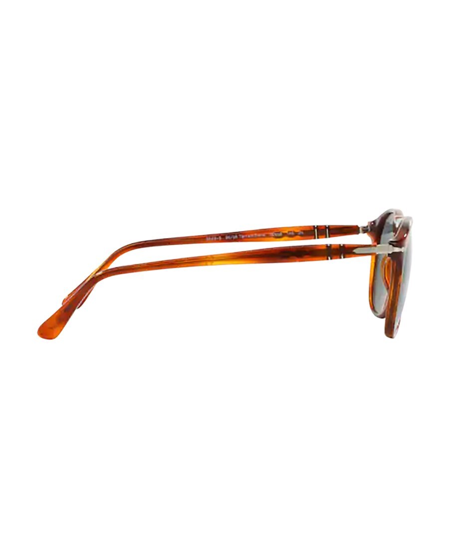 Persol Terra Di Siena Acetate Sunglasses In Blue