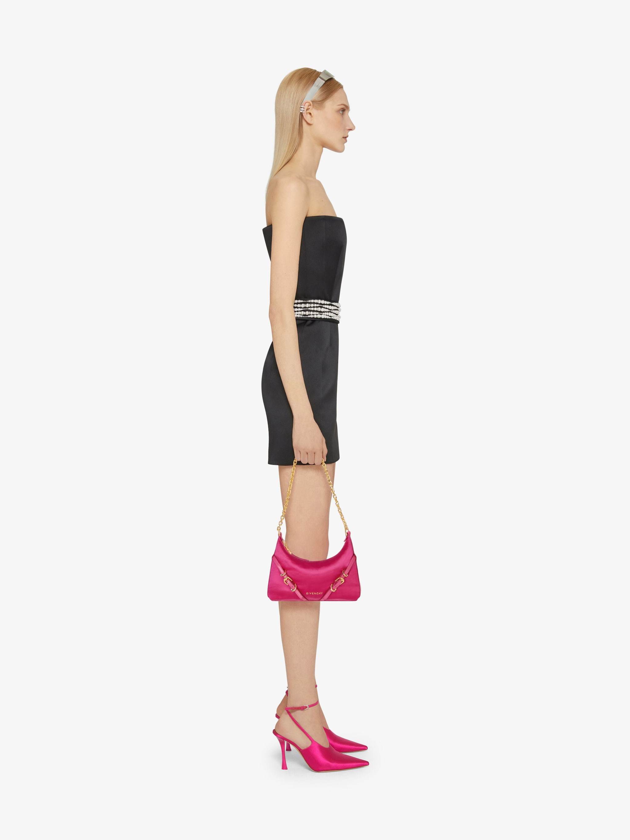 Givenchy Chain Strap Shoulder Bag With Buckle Accents In Pink