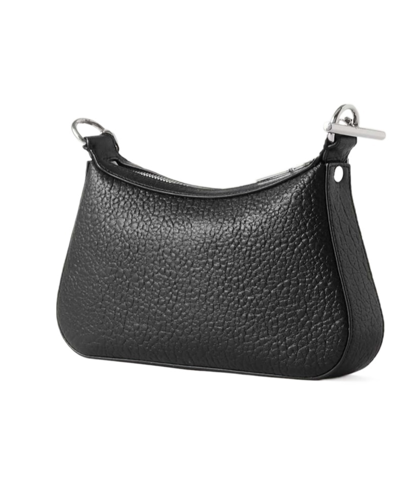 Alexander Mcqueen Zippered Shoulder Bag In Black