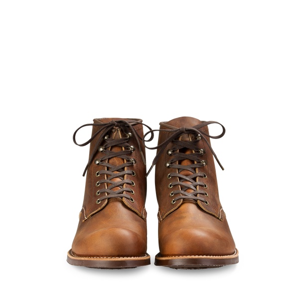 Red Wing Shoes Blacksmith Lace-up Martin Boots In Brown