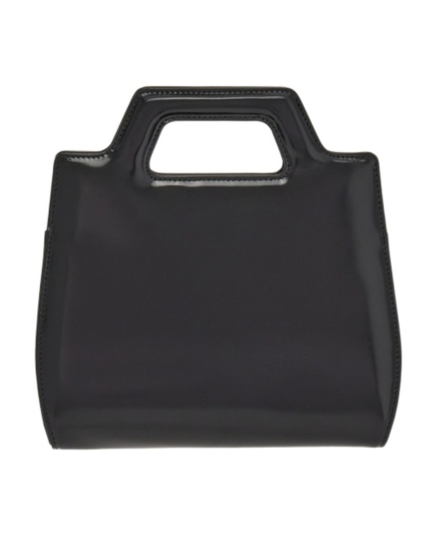 Ferragamo Wanda Gancini-buckle Mini Bag In Black