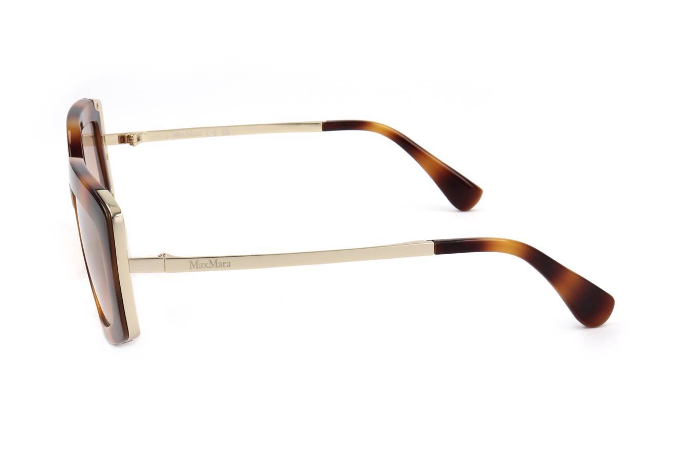 Max Mara Full Frame Sunglasses In Brown