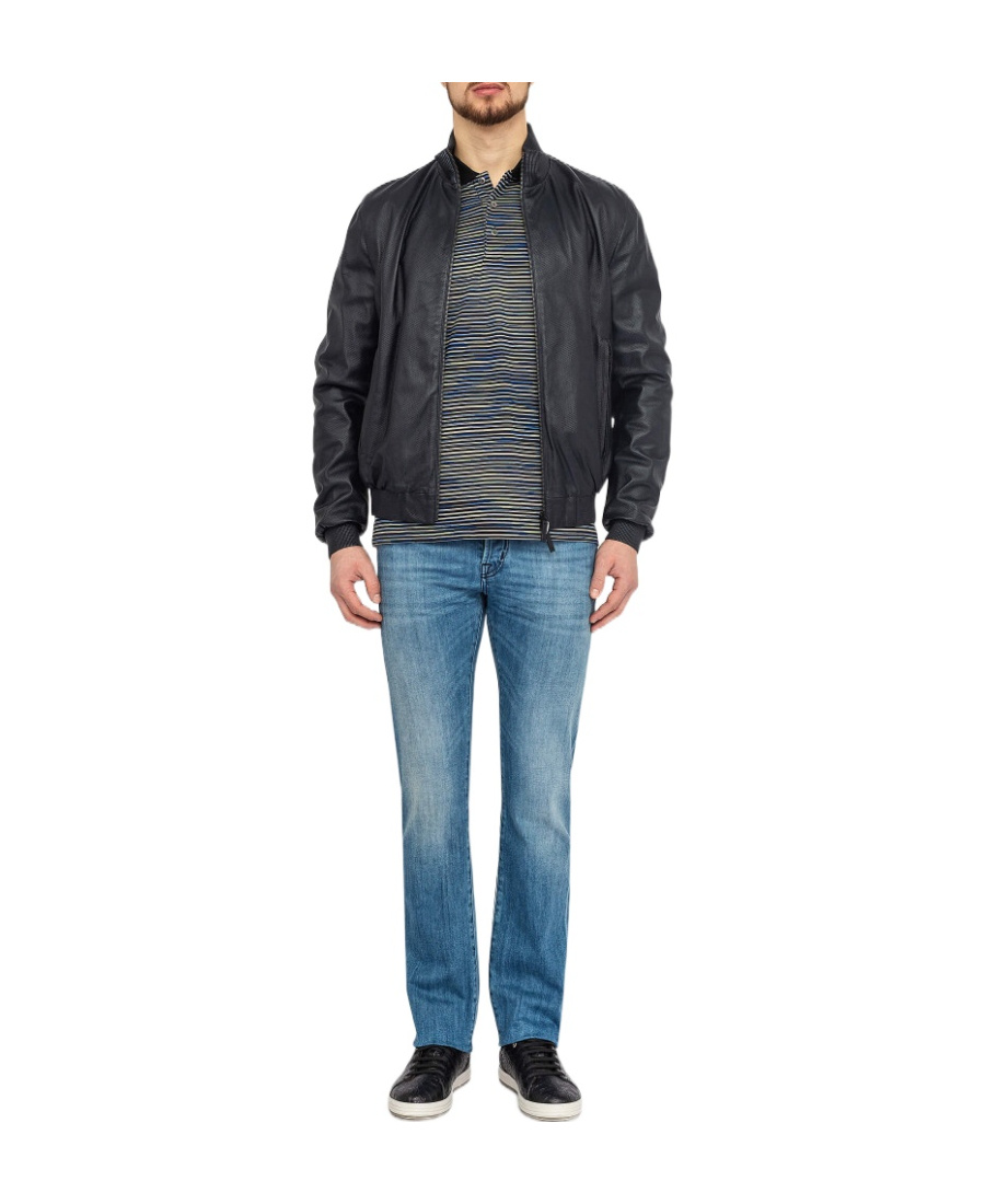 ARMANI COLLEZIONI LOGO CASUAL JACKET