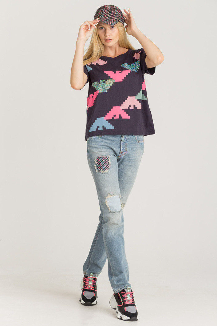 EMPORIO ARMANI PRINTED T-SHIRT 