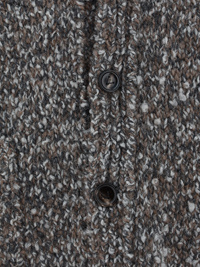 Bottega Veneta Wool Long-sleeved Cardigan In Gray