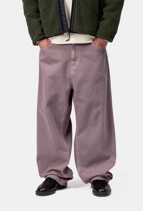 Carhartt Brandon  Pant In Purple