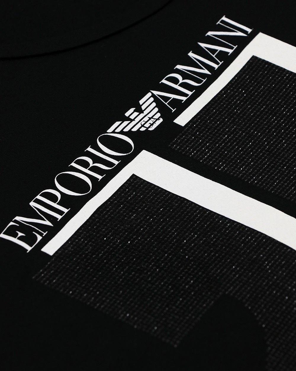 EMPORIO ARMANI LOGO DETAIL T-SHIRT