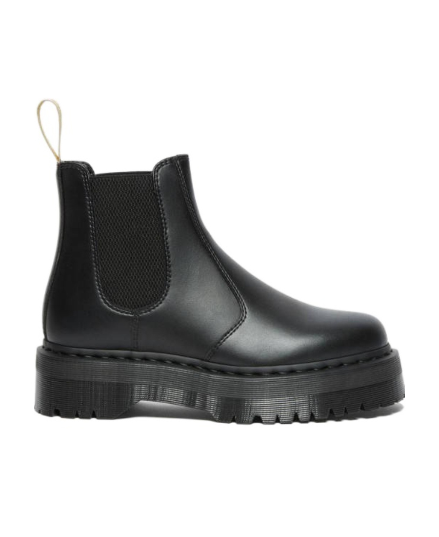 Dr. Martens' Logo Boots In Black