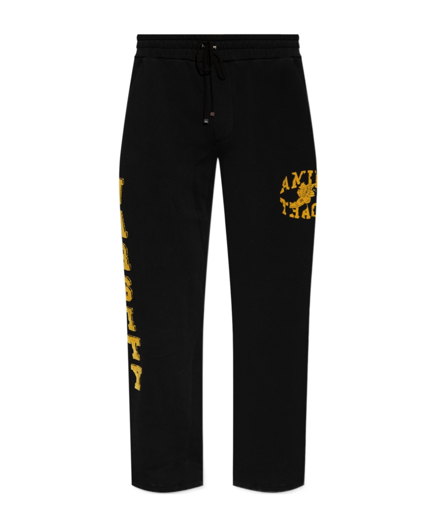 Amiri Flocked-logo Cotton Track Pants