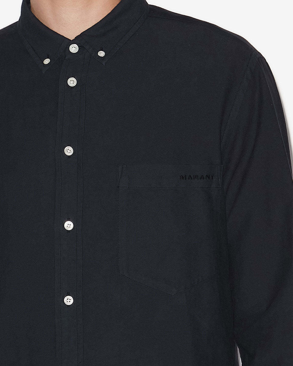 Isabel Marant Jasolo Button-up Shirt In Black
