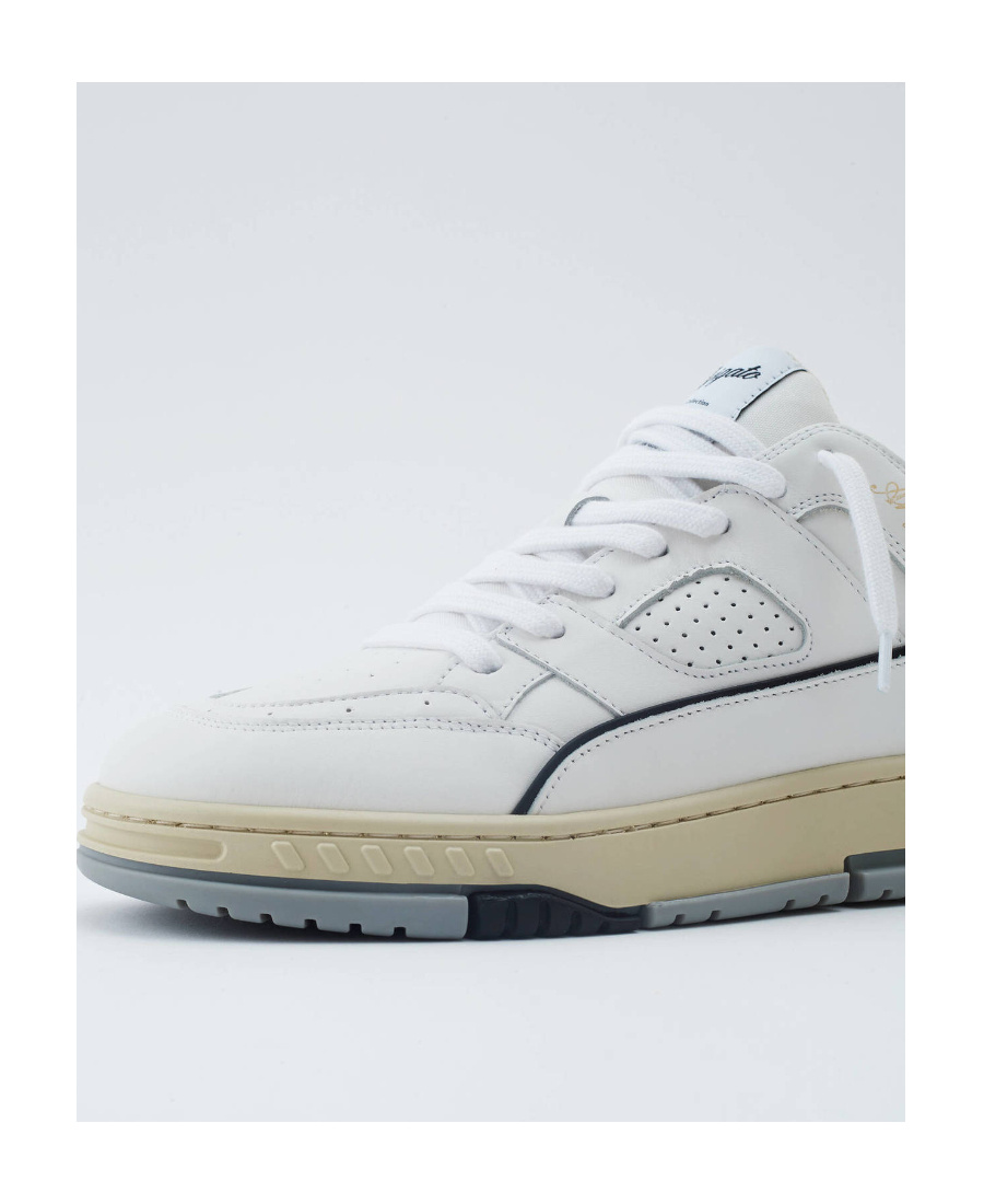 Axel Arigato Panelled Low-top Sneakers In White