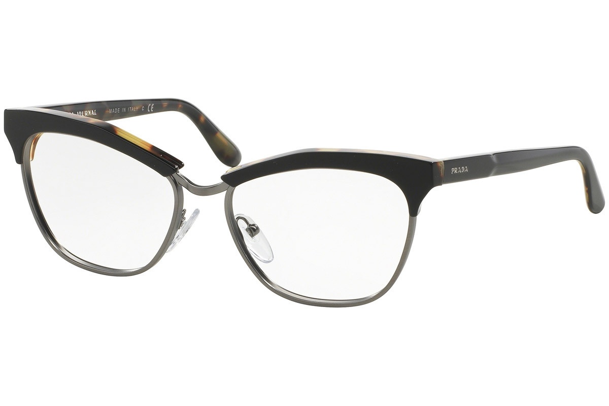 Prada Logo Flat Mirror In White