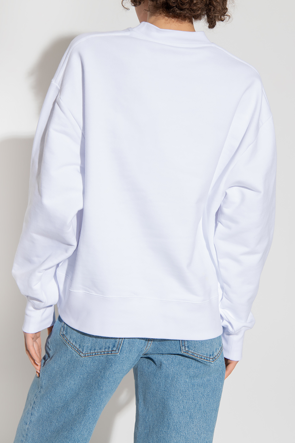 GCDS GRAPHIC-PRINT COTTON SWEATSHIRT