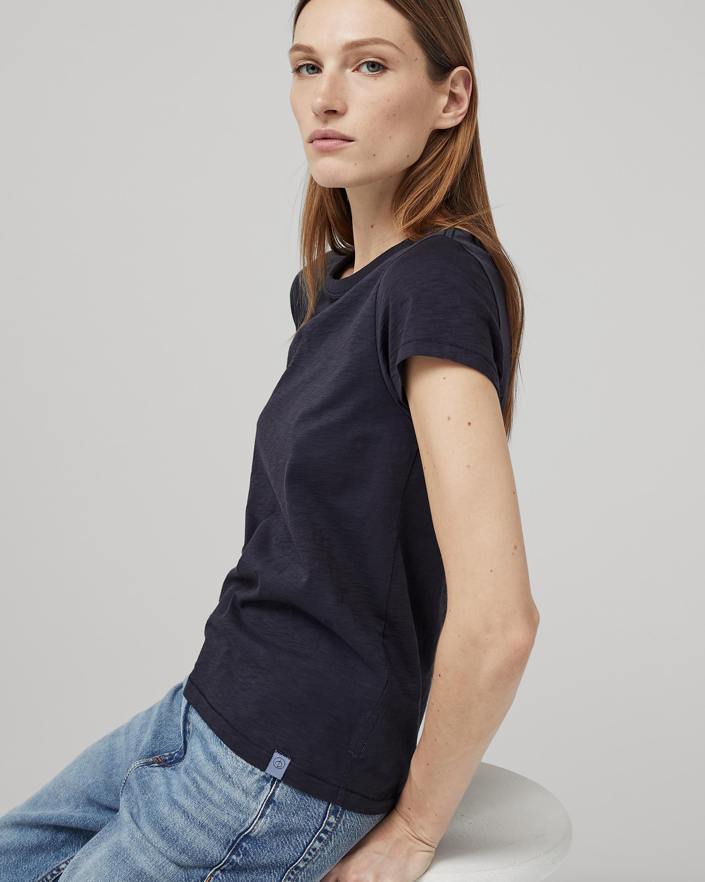 Rag & Bone Logo Short-sleeved T-shirt In Black