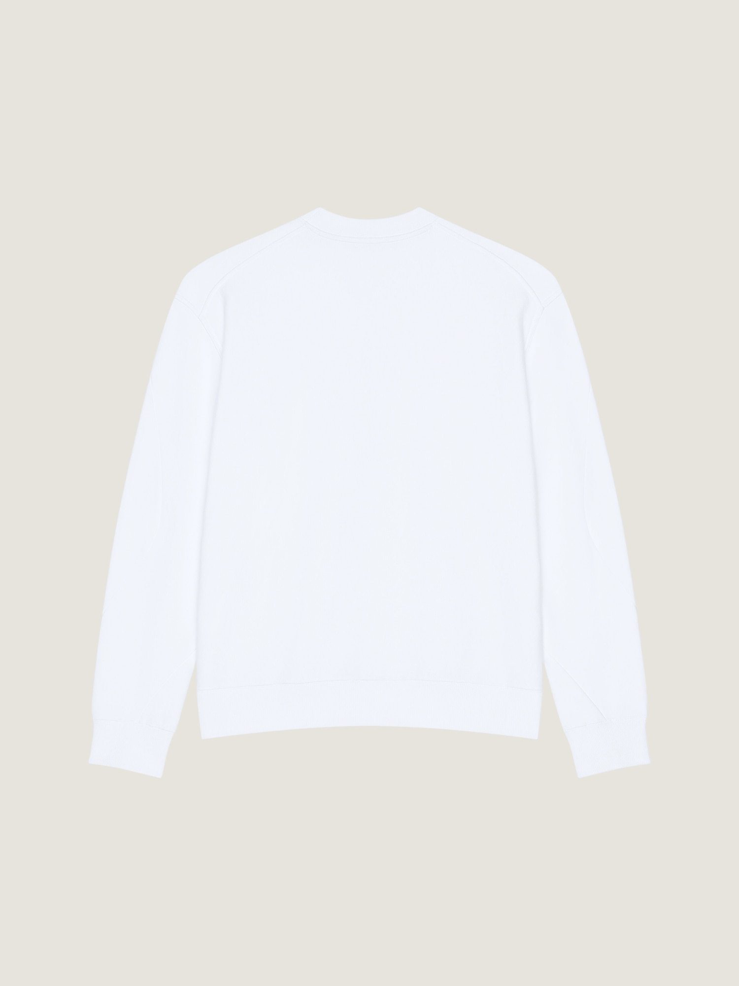 Givenchy Couture Seam Sweatshirt In Fleece With  Paris In White