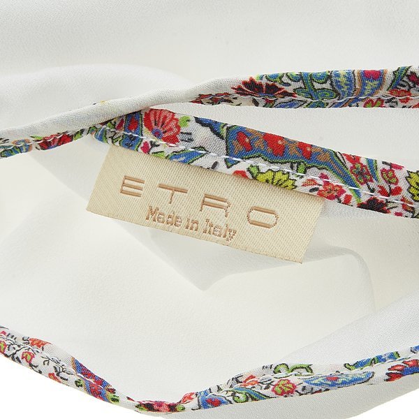 Etro Pattern Hair Band In White